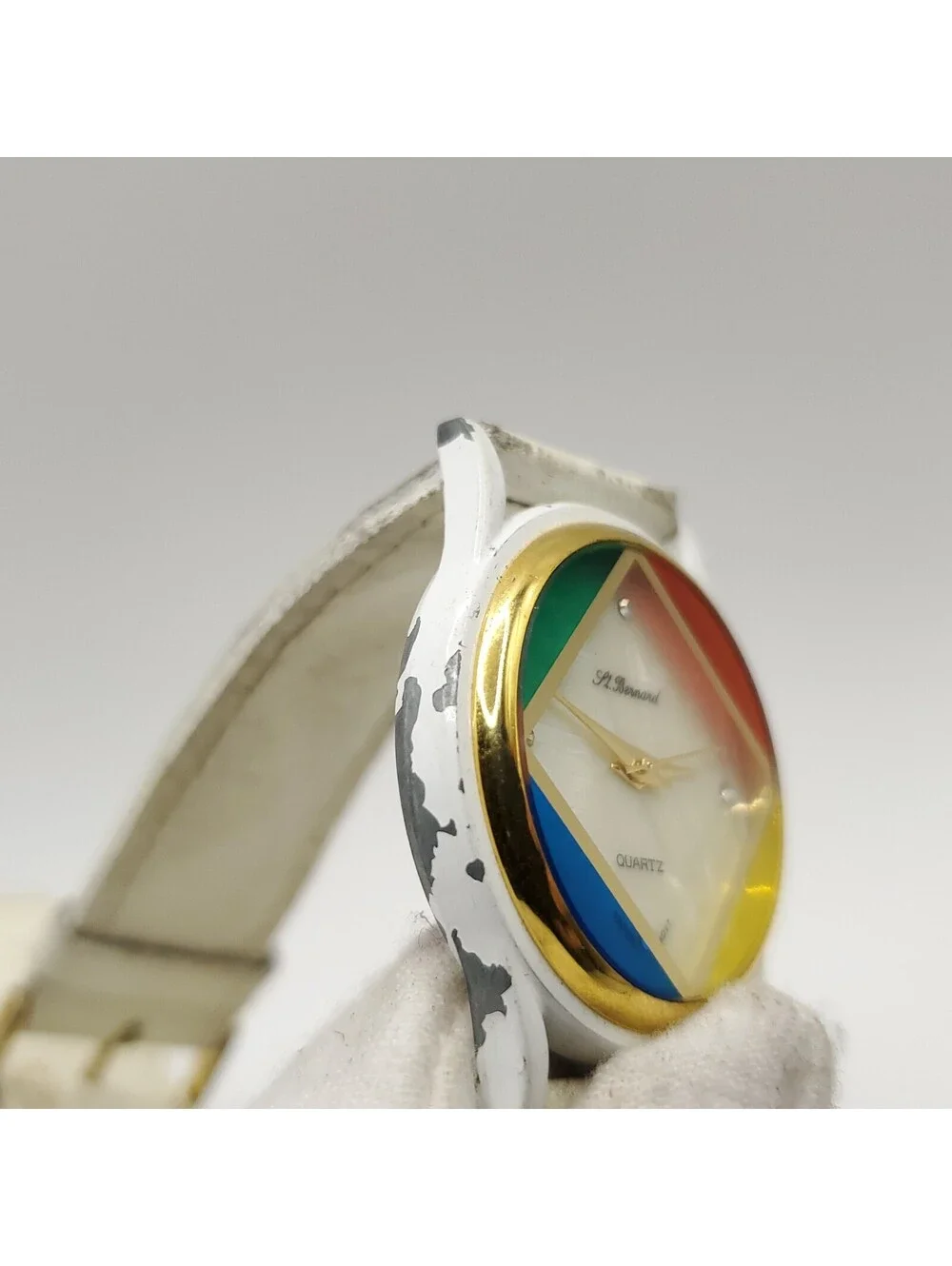 St. Bernard Quartz Colorful Womens Watch 33mm New Battery